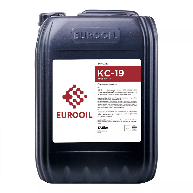 Олива компресорна EUROOIL КС-19